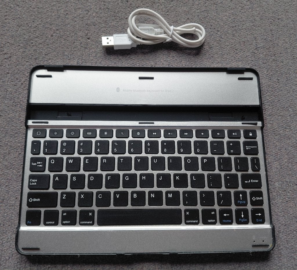 Mobiele bluetooth toetsenbord voor iPad2, Ophalen, Zo goed als nieuw, Draadloos, Qwerty