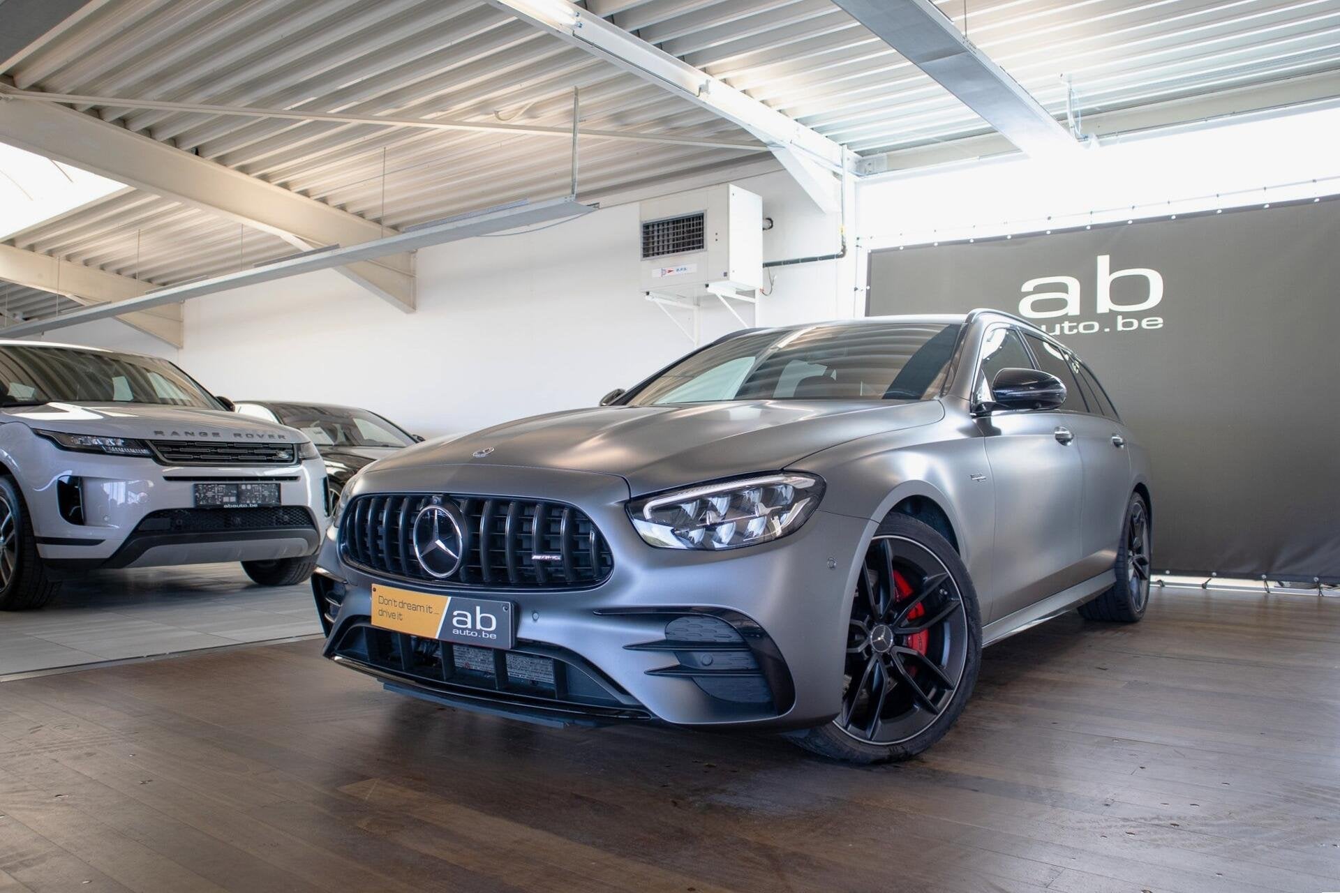 Mercedes-Benz E 53 AMG 4MATIC+, AIRMATIC, BURMESTER, 360, D, Auto's, 0 cilinders, 207 g/km, Zwart, 0 kg