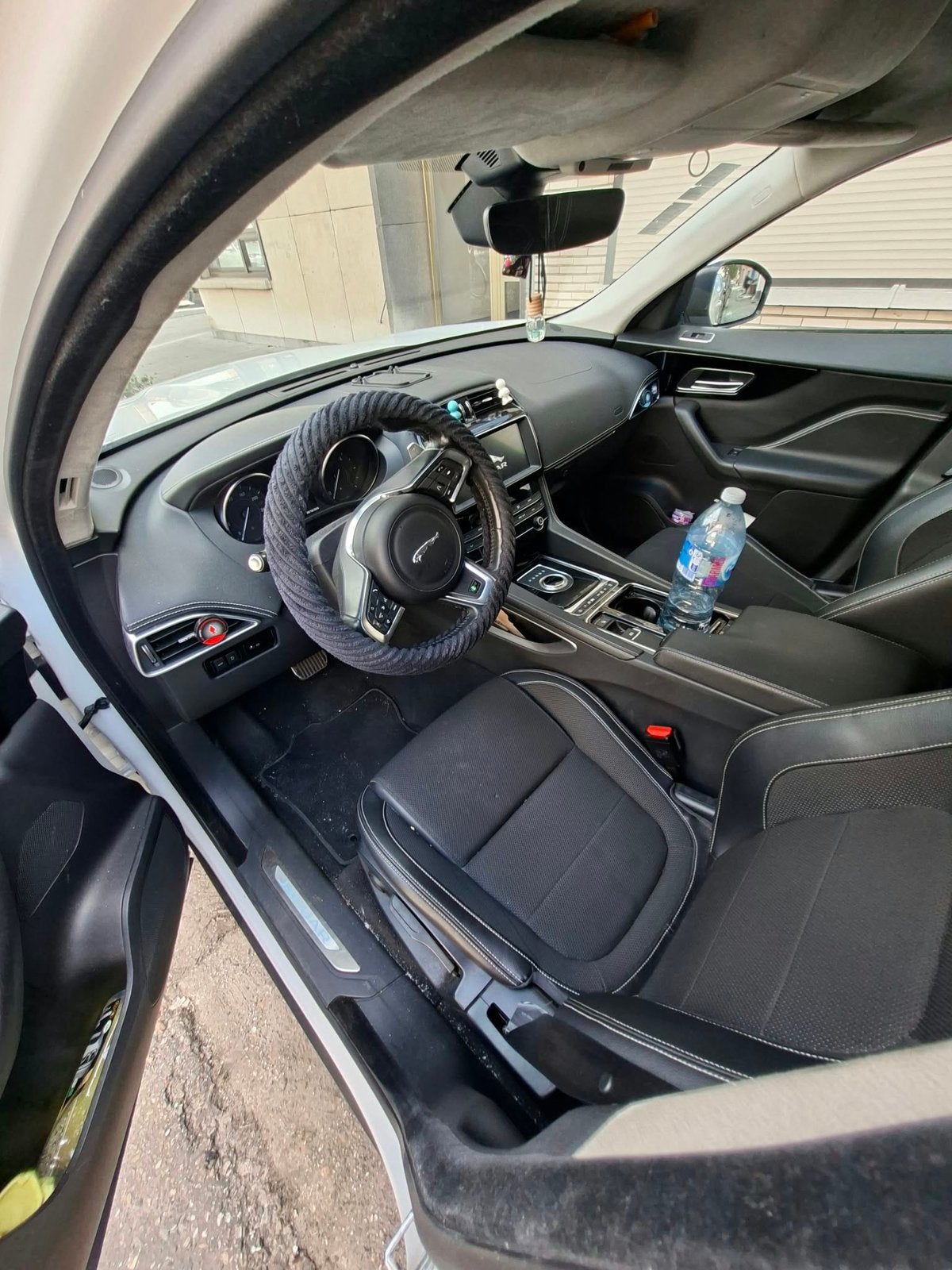 Witte Jaguar Fpack, Auto's, Automaat, Wit, Diesel, 5 deurs