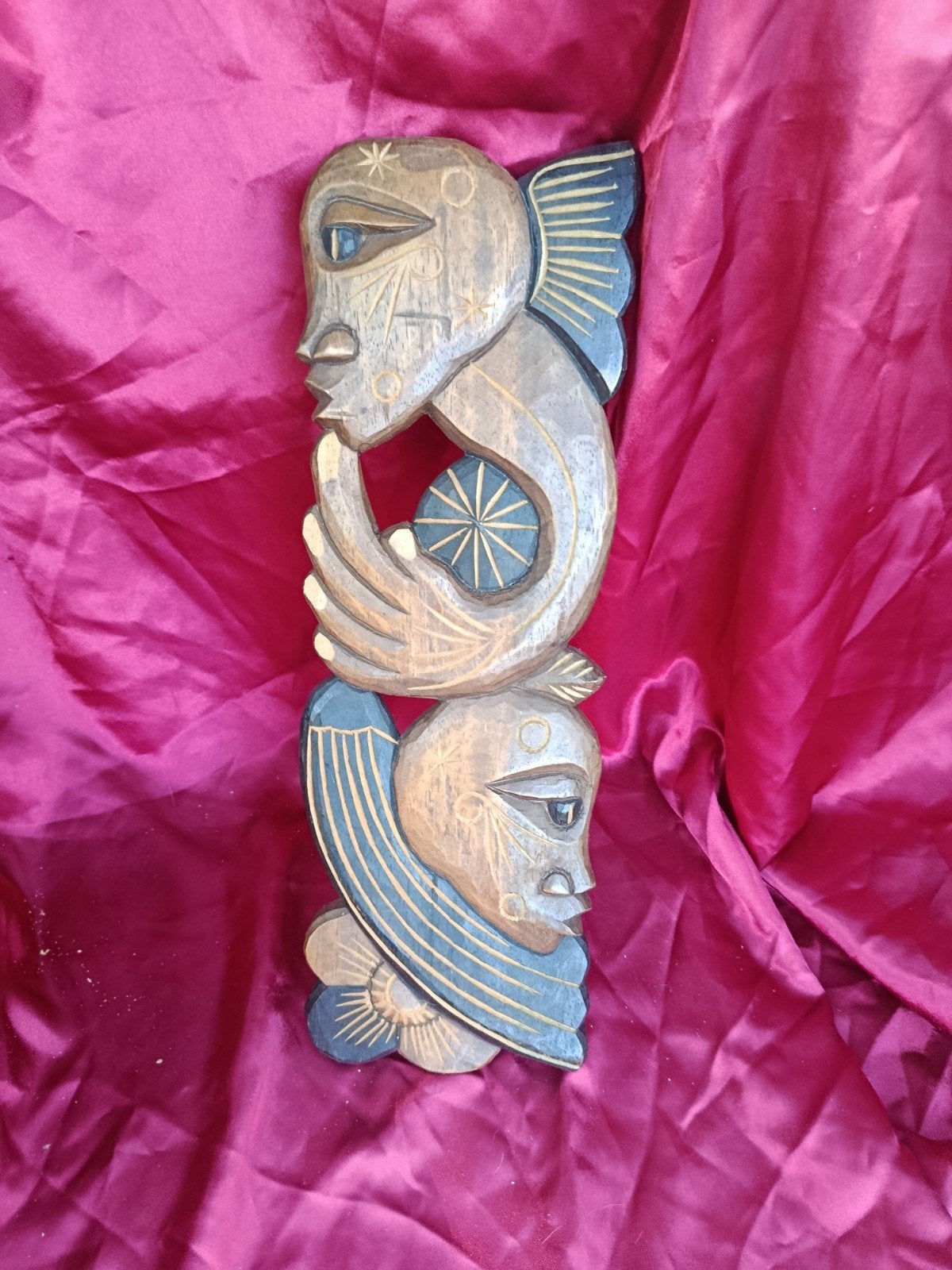 Sculpture en bois, Antiquités & Art, Art | Art non-occidental, Enlèvement ou Envoi, Sculpture, Bois