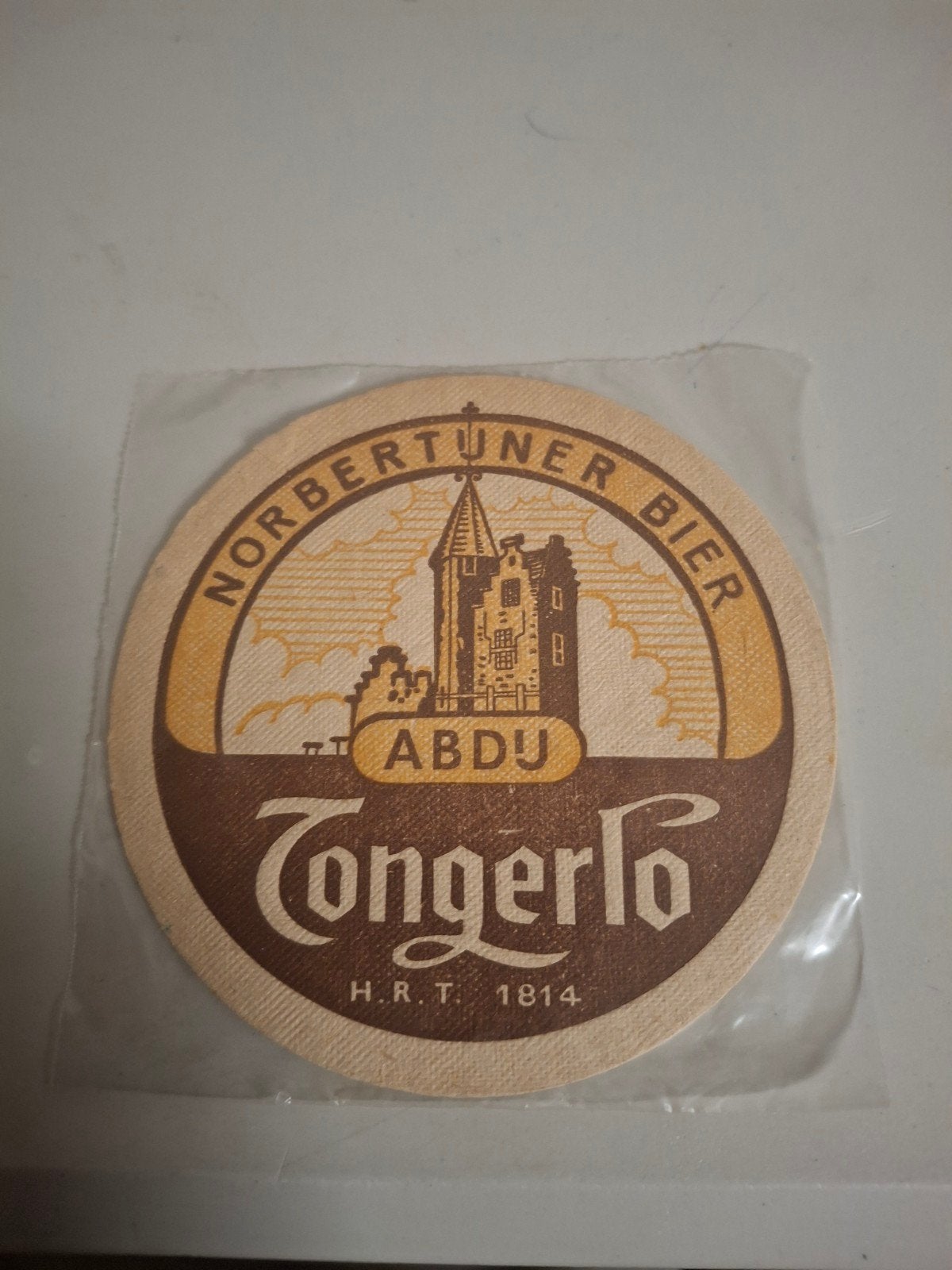 oud bierviltje tongerlo van milders, Ophalen of Verzenden