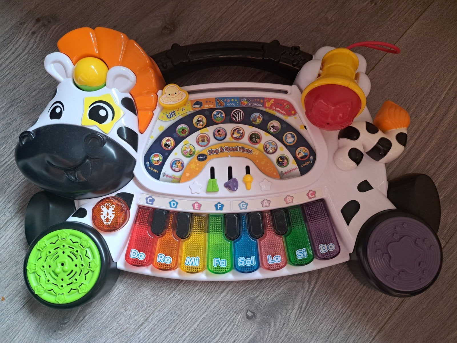 Vtech - Speel- en Zing Piano, Ophalen, Zo goed als nieuw