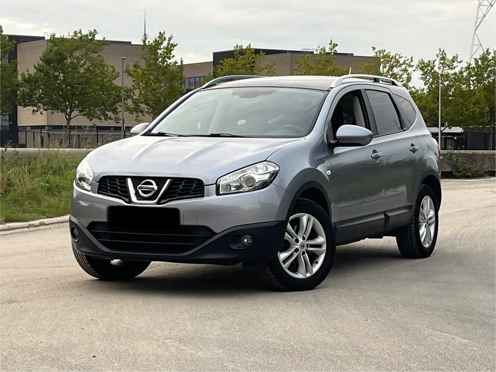 Nissan Qashqai+2 //1.6 Benzine 7 Zitplaatsen Panoramadak//, Auto's, Voorwielaandrijving, Dealer onderhouden, Stof, Zwart
