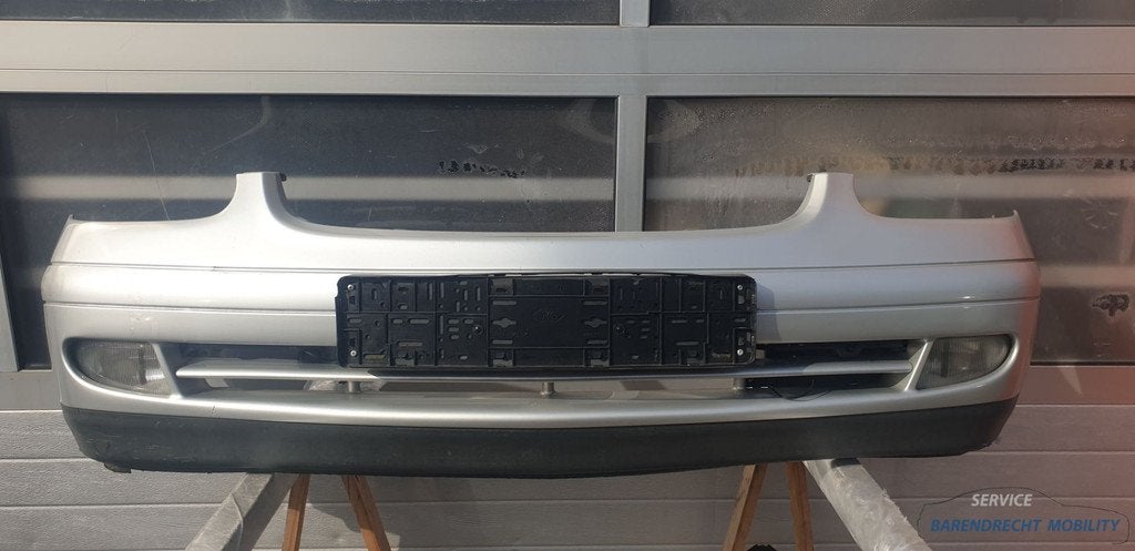 Voorbumper SLK Cabrio R170 Mercedes zilver 744 origineel geb, Gebruikt, Mercedes-Benz AG, Voor, Mercedes-Benz