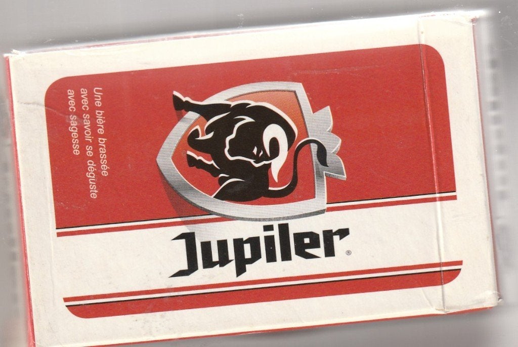 100 X /JUPILER VOL KAARTSPEL ROOD WIT, Verzamelen, Ophalen of Verzenden, Nieuw, Speelkaart(en)