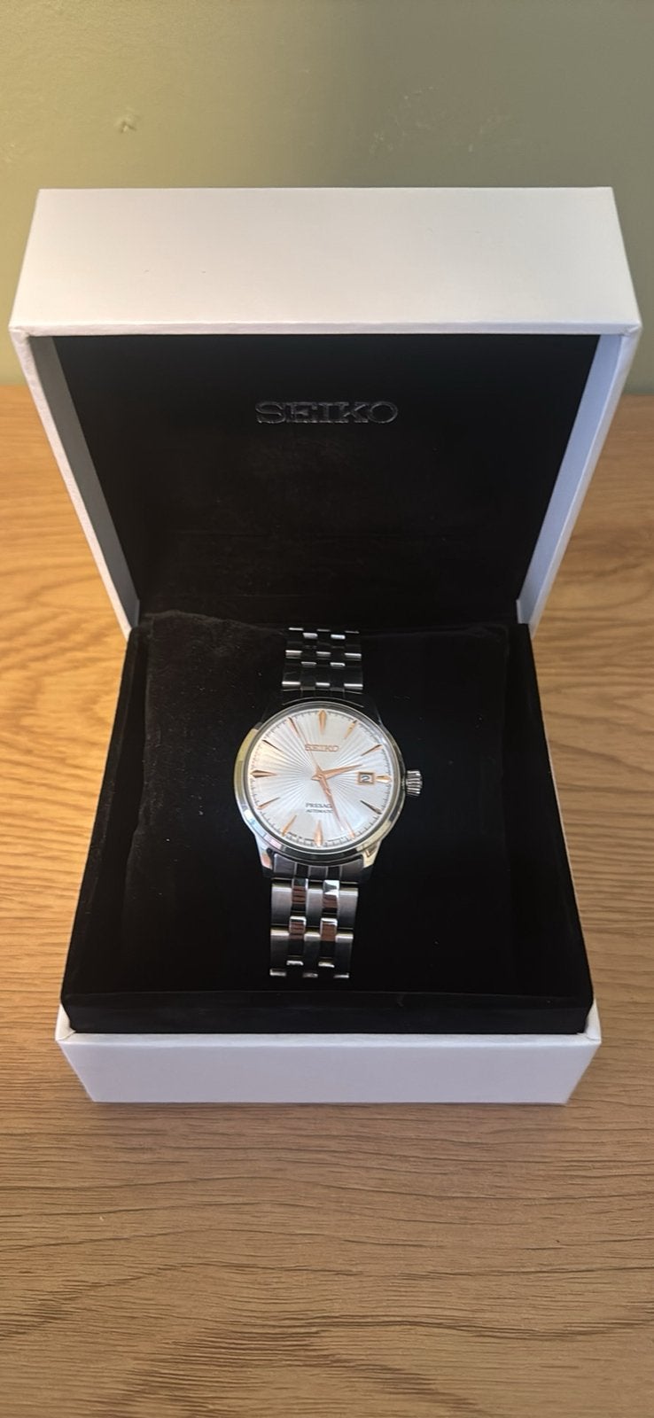 Seiko Presage Cocktail, Bijoux, Sacs & Beauté, Enlèvement ou Envoi, Comme neuf, Seiko