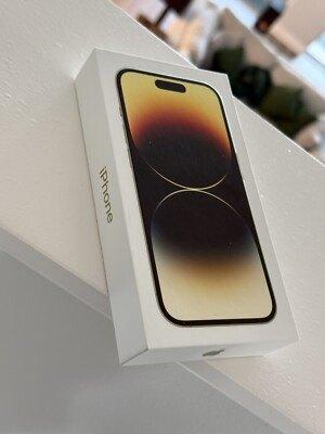 iPhone 14 Pro Gold 128 GB, Telecommunicatie, Mobiele telefoons | Apple iPhone, Ophalen of Verzenden, 82 %, Zonder simlock, Zonder abonnement