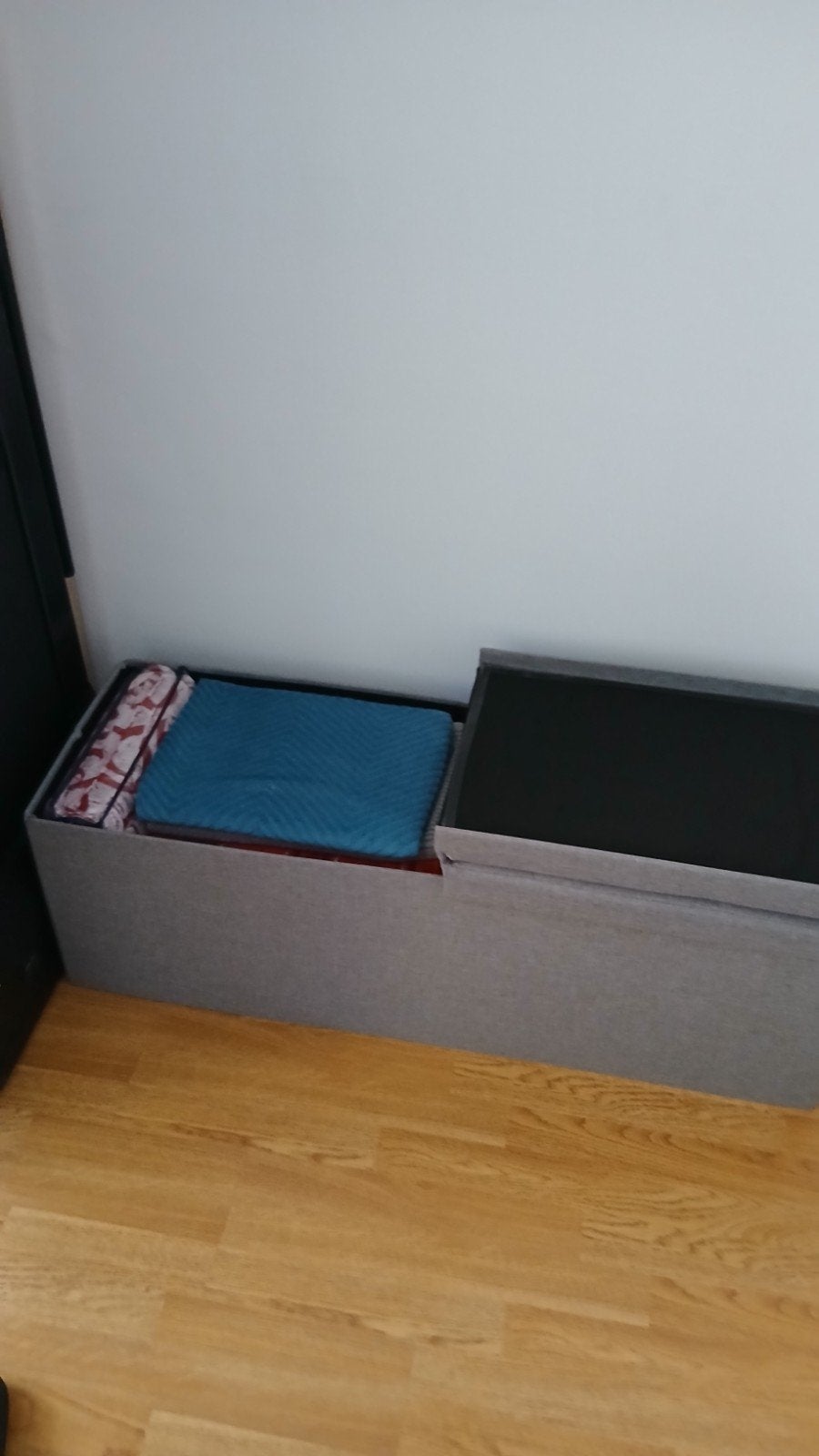 banc avec espace de rangement, Maison & Meubles, Comme neuf, Enlèvement, 50 à 75 cm, Autres matériaux
