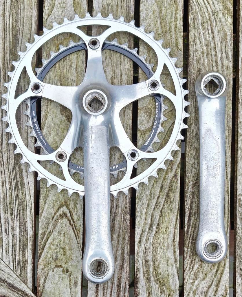 Campagnolo Chorus 80's crankset, Fietsen en Brommers, Fietsonderdelen, Ophalen of Verzenden, Gebruikt, Crankstel of Pedalen, Campagnolo