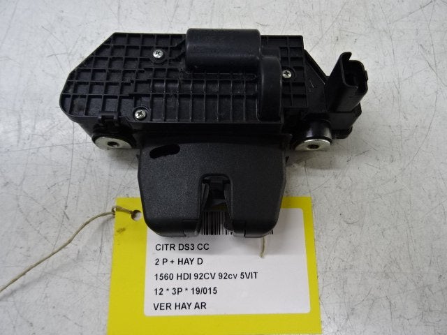 SERRURE COFFRE Citroën DS3 (SA) (9151487499H), Citroën, Kontakt-citroen@citroen.com, Haillon arrière, Utilisé