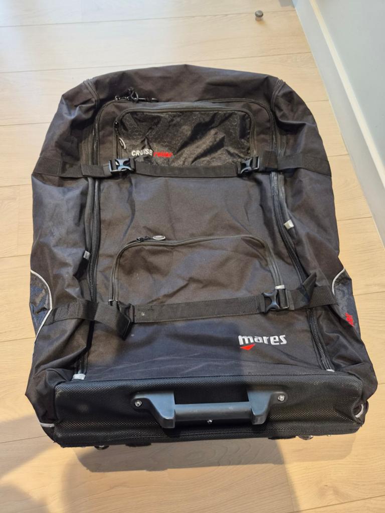 Sac de plongée/sac à dos Mares Cruise Roller 128L et pliable, Enlèvement ou Envoi, Comme neuf, Autres types
