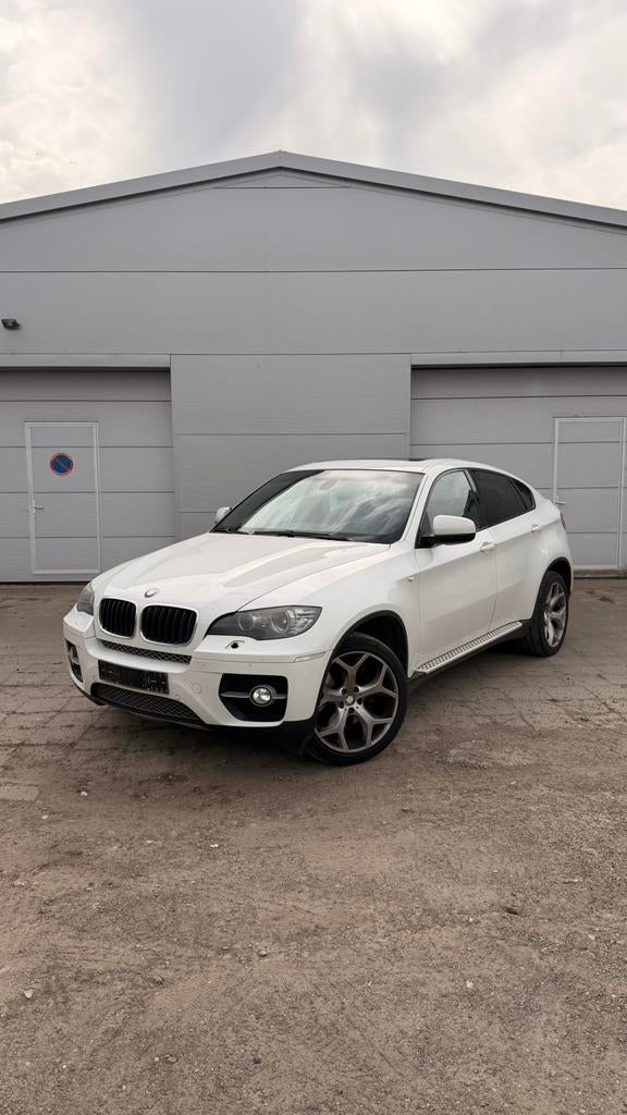 BMW X6 35i, Auto's, Automaat, Wit, X6, Particulier