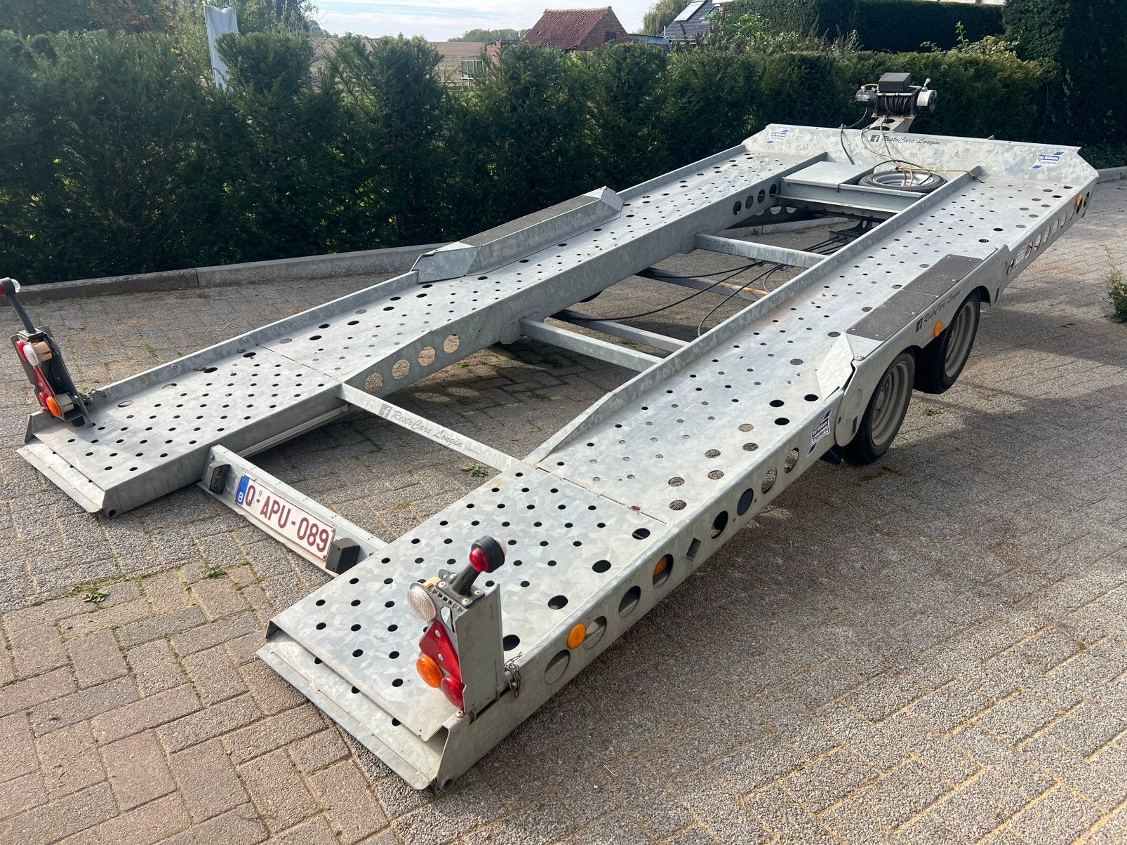 Ifor williams autotrailer, Ophalen, Gebruikt