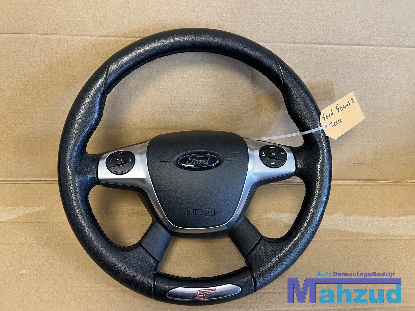 FORD FOCUS 3 ST stuurwiel stuur met airbag 2010-2019, Gebruikt, Info@ford.com, Ford, Ford Motor Company