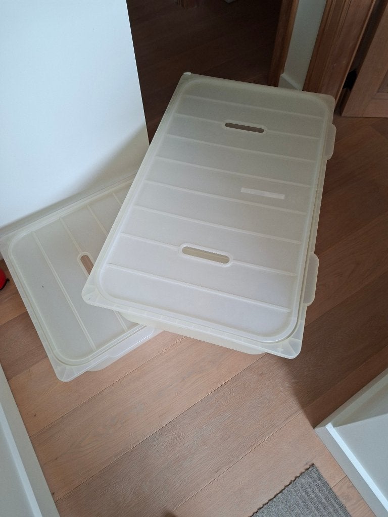 boîtes de rangement avec couvercle, Enlèvement, Comme neuf, Modèle Komplement - IKEA