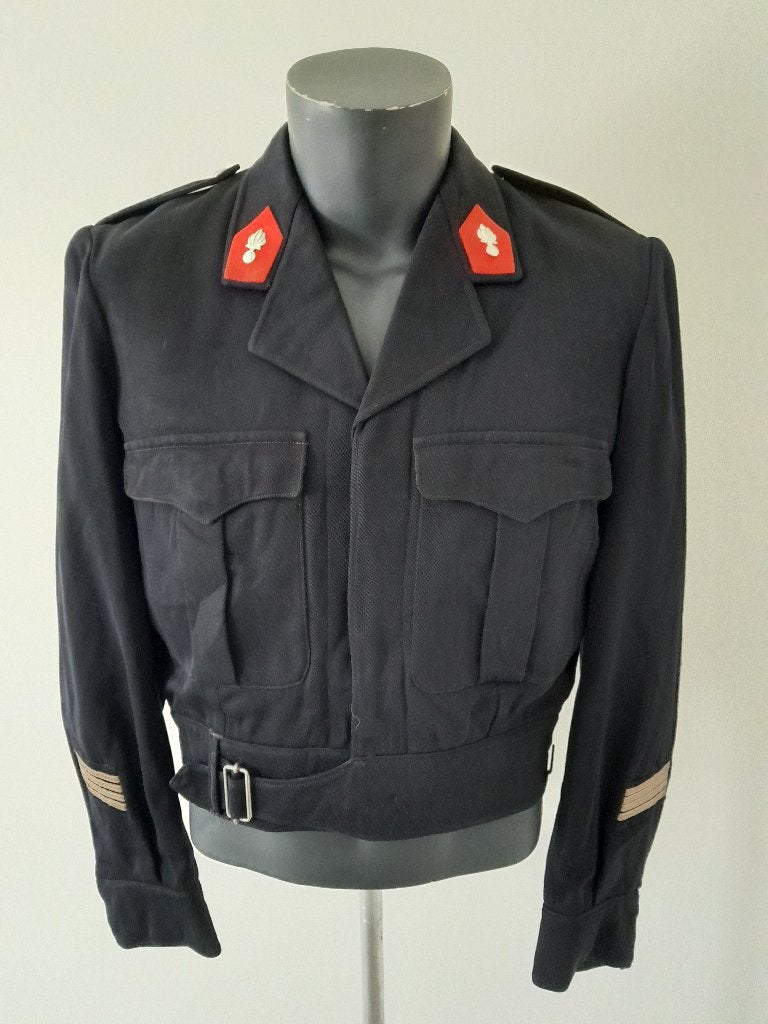 Rijkswacht - Battledress - Eerste Opperwachtmeester, Verzamelen, Ophalen of Verzenden, Rijkswacht, Kleding of Schoenen