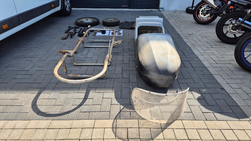 Sidecar project nog af te werken, Motoren, Onderdelen | Overige, Ophalen