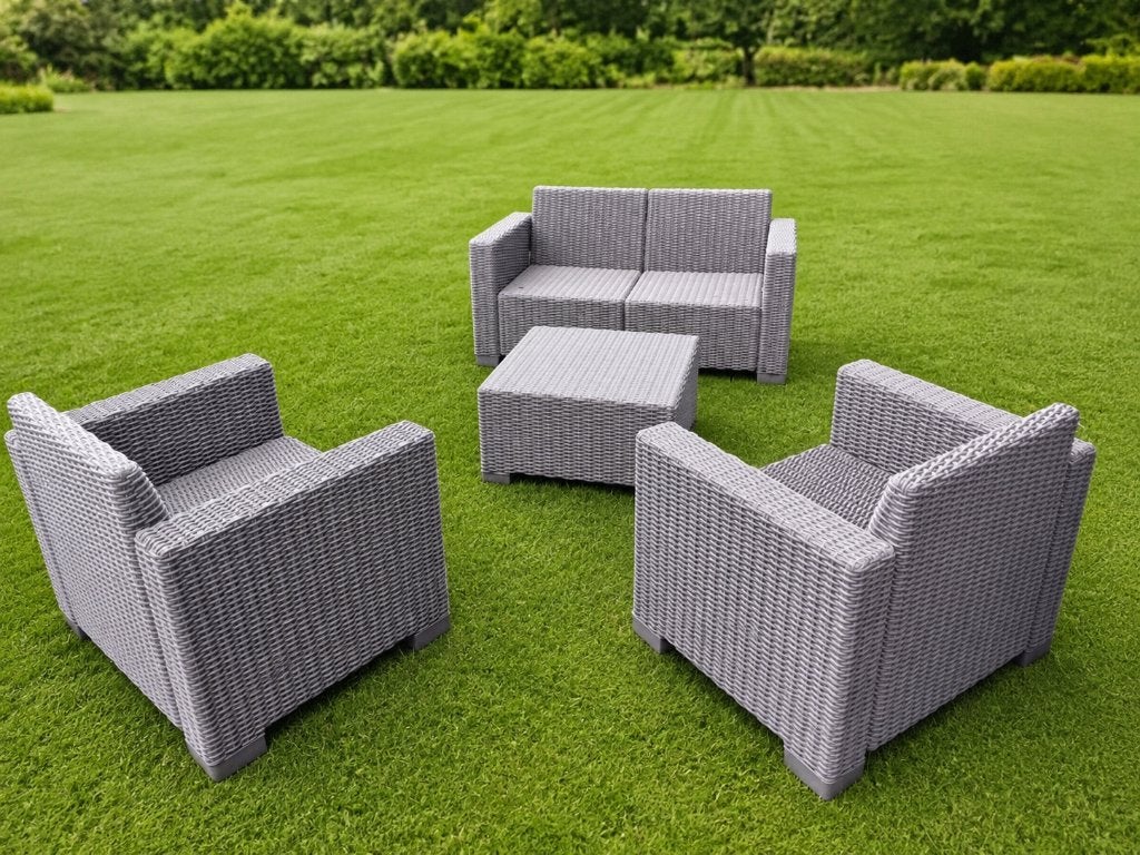loungeset/tuinset Allibert California, Tuin en Terras, Ophalen, Gebruikt, Kunststof, Loungeset
