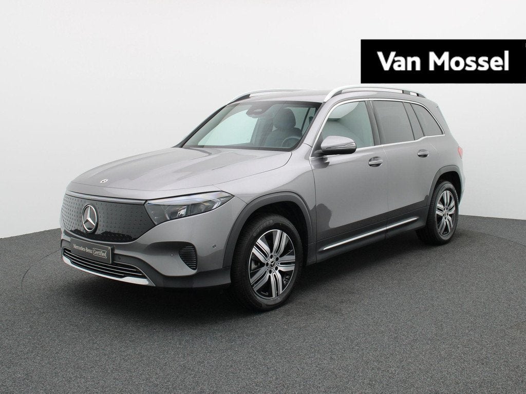 Mercedes-Benz EQB 250+ Luxury Line + 7 ZITPLAATSEN + CARPLAY, Auto's, 2005 kg, Gebruikt, 71 kWh, 7 zetels