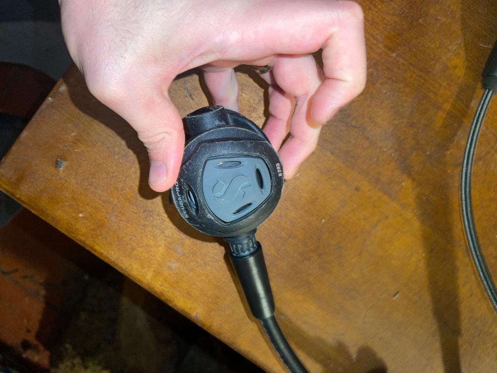 Double détendeur Scubapro plongée avec baromètre & boussole, Enlèvement, Utilisé, Bouteille de plongée