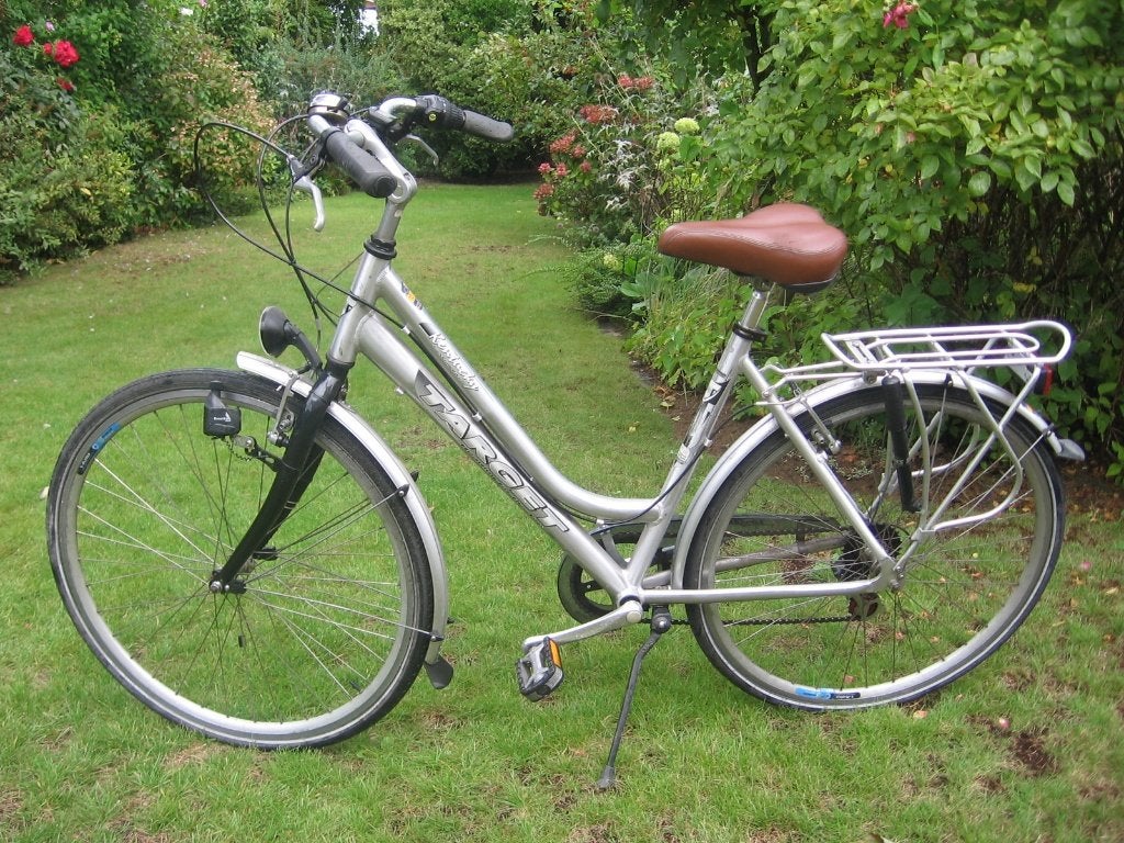 28 inch aluminium damesfiets 7 versnellingen kader 52, Fietsen en Brommers, Gebruikt, Velgrem, Versnellingen, 50 tot 53 cm
