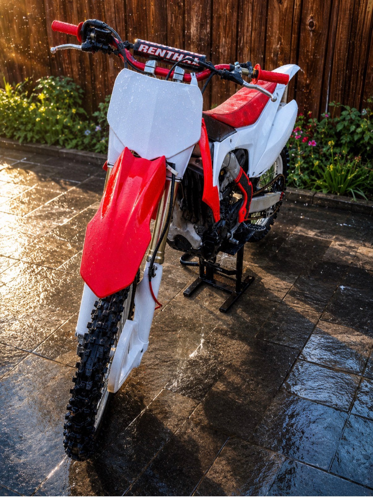 Honda CRF R 250, Enlèvement, Honda