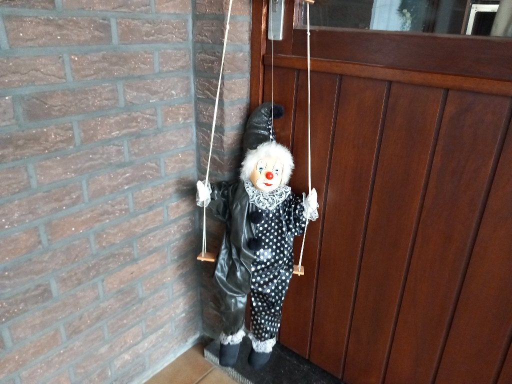 8 poppen waarvan 7 clowns, Ophalen of Verzenden