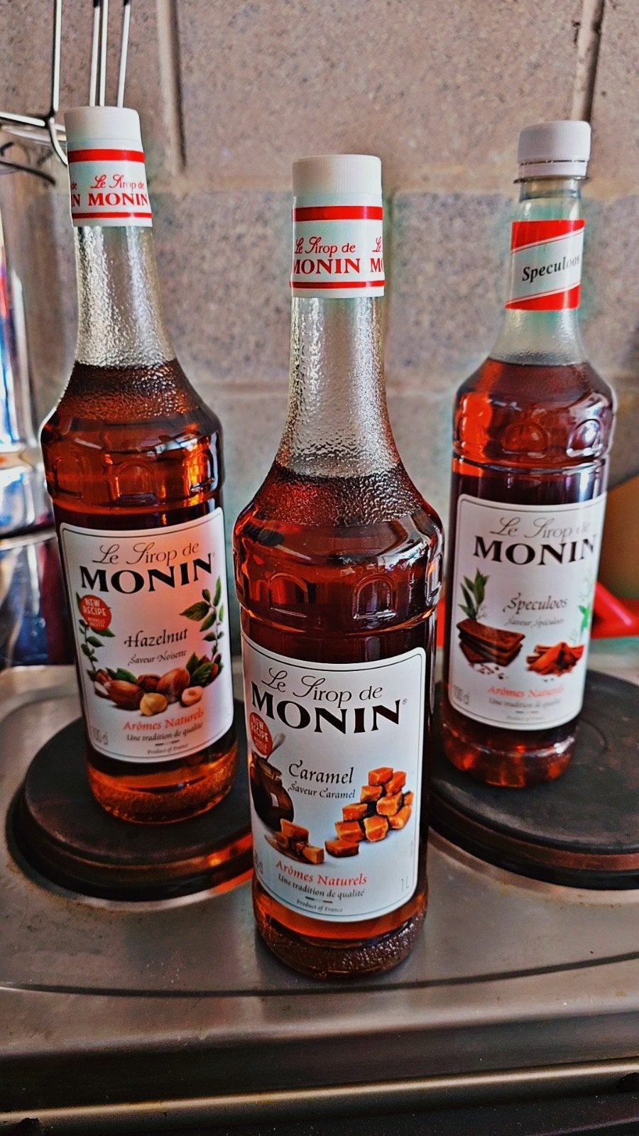 lot de monin neuf 3 bouteil, Divers, Enlèvement