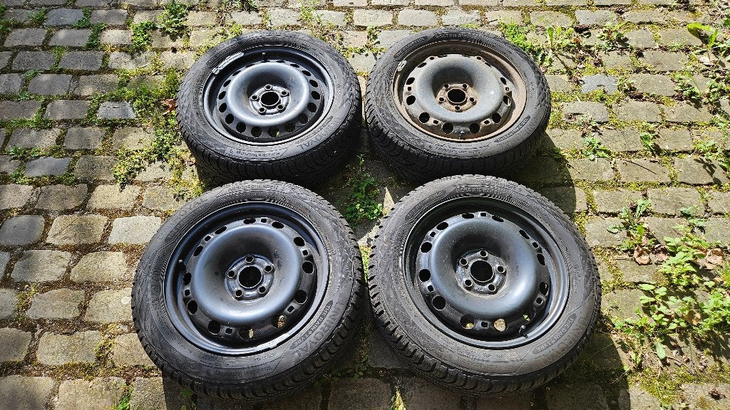 Jantes + pneus 4 saisons pour VW, Audi, Skoda, Seat, 15 pouces, 4 Saisons, Véhicule de tourisme, 185 mm