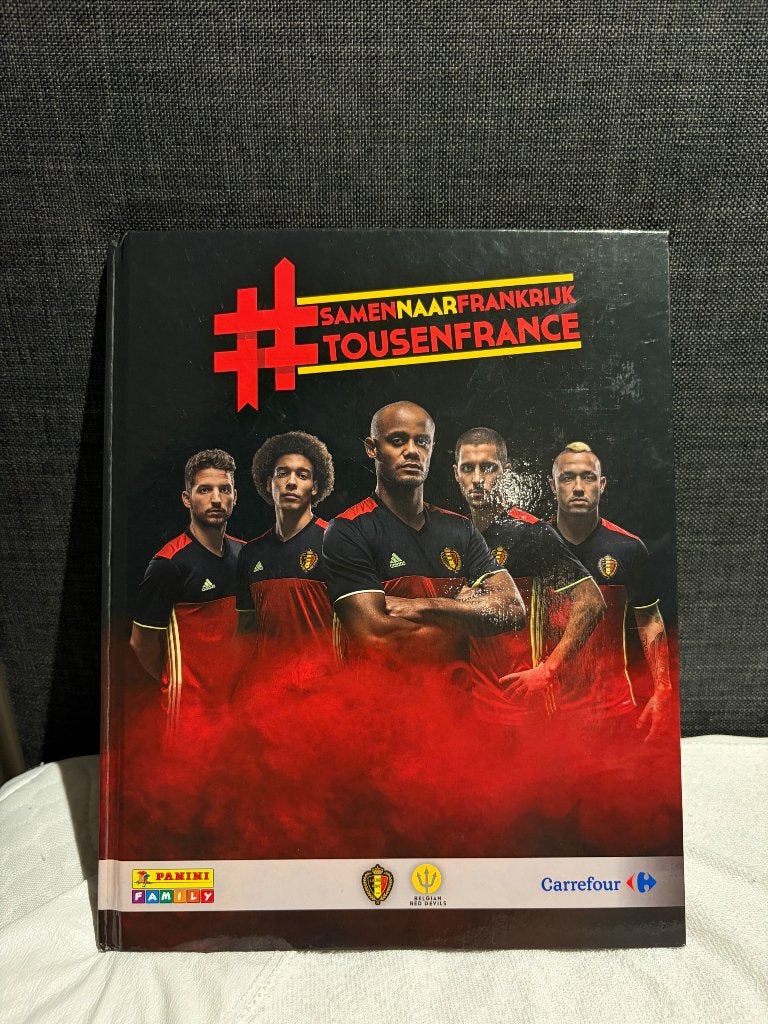 Rode duivels Stickerboek, Boeken, Sportboeken, Ophalen, Zo goed als nieuw, Panini, Balsport