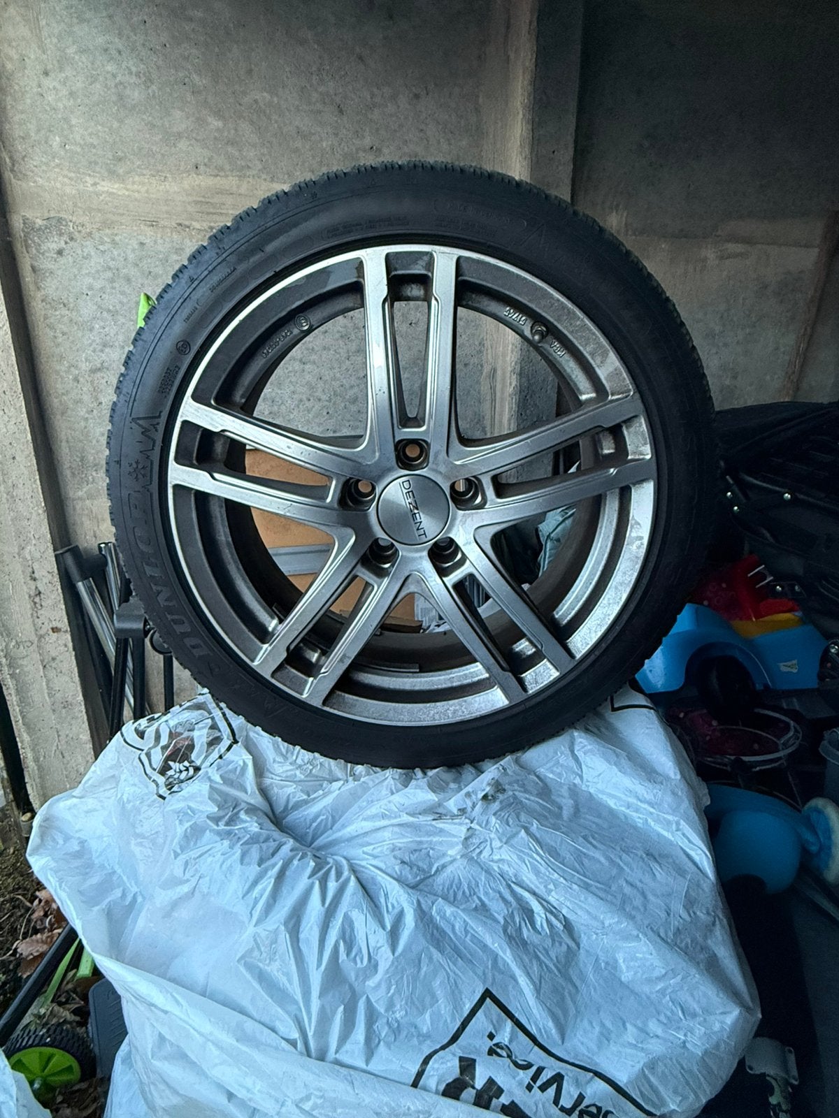 18” Velgen + Winterbanden – Mooie Complete Set, Auto-onderdelen, Ophalen, Velg(en)