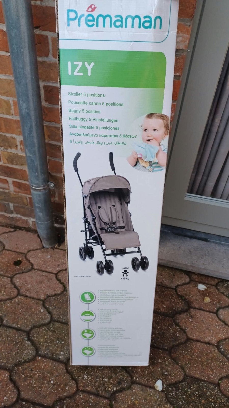 Plooibuggy premaman, Ophalen of Verzenden, Zo goed als nieuw, Overige merken, Regenhoes