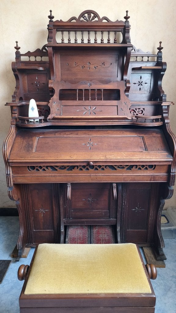 Harmonium ancien Packard Organ (Fort Wayne, USA), Musique & Instruments, Enlèvement, Utilisé, 1 clavier, Harmonium