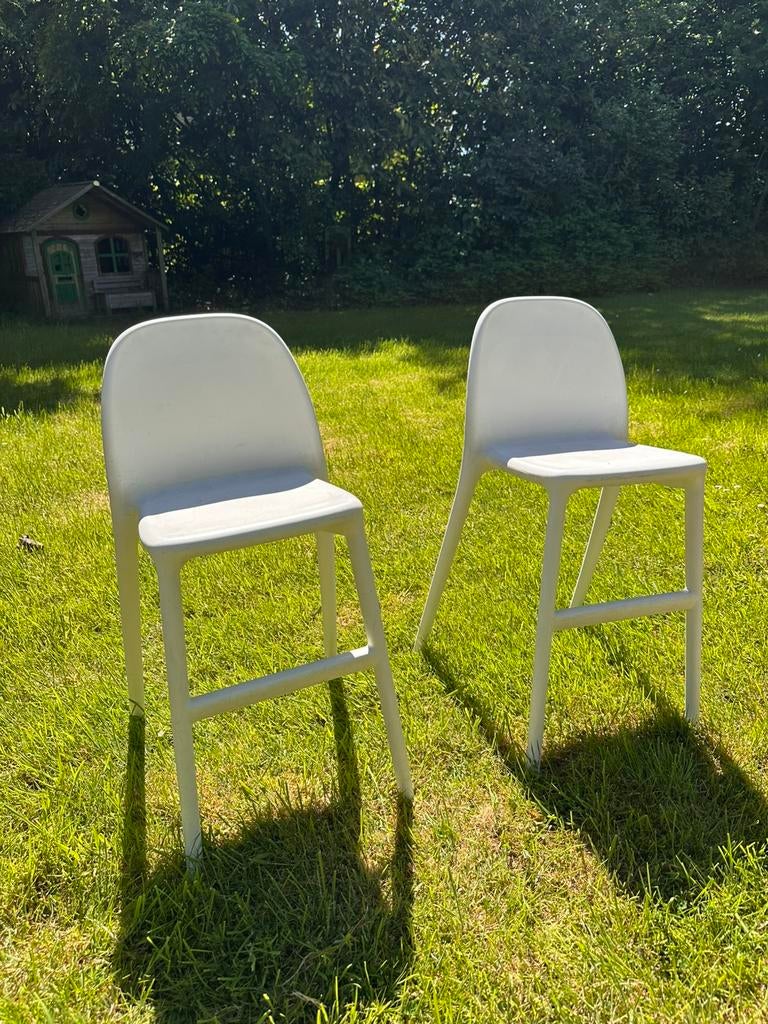 Kinderstoelen wit Ikea- 2 stuks (prijs/stuk), Ophalen, Zo goed als nieuw