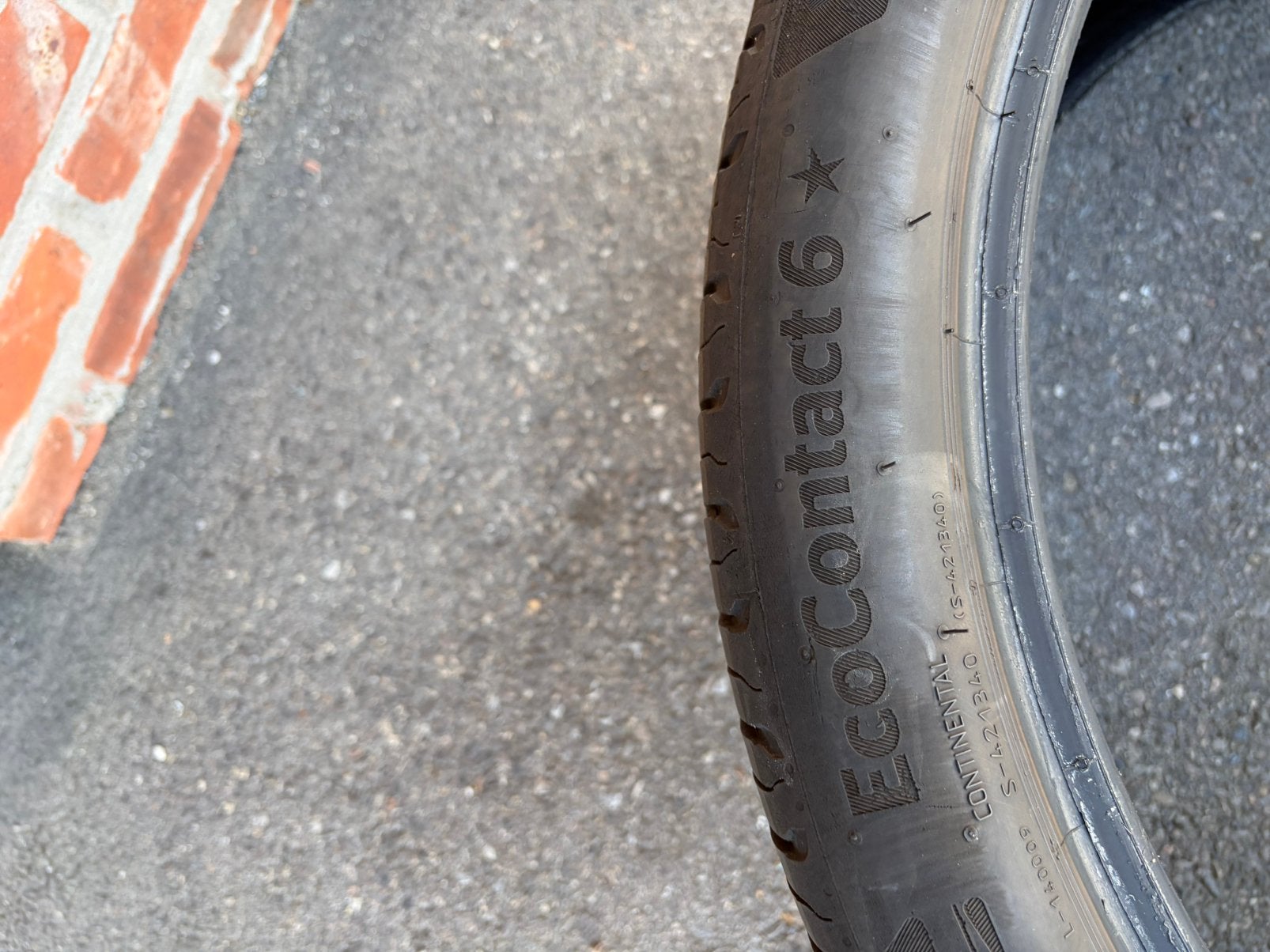 CONTINENTAL ECOCONTACT 6 315/30 R22 107Y XL, Ophalen, Gebruikt