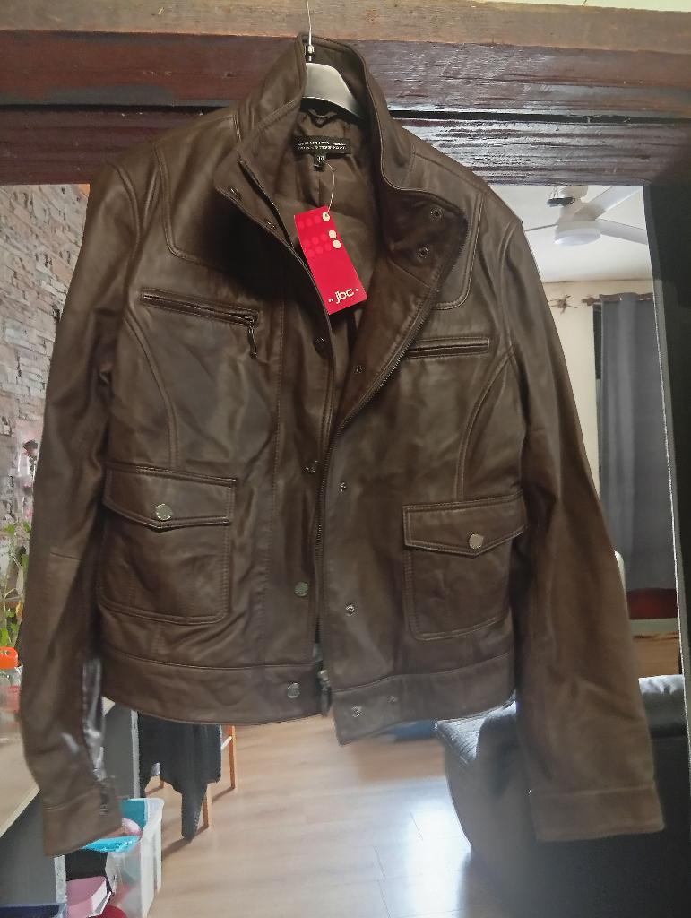 A vendre veste femme, JBC, Brun, Enlèvement, Taille 42/44 (L)