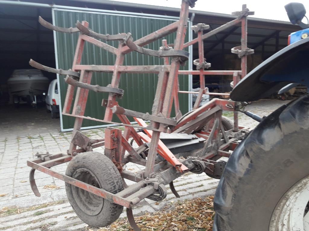 Opklapbare cultivator 5 meter, Ophalen