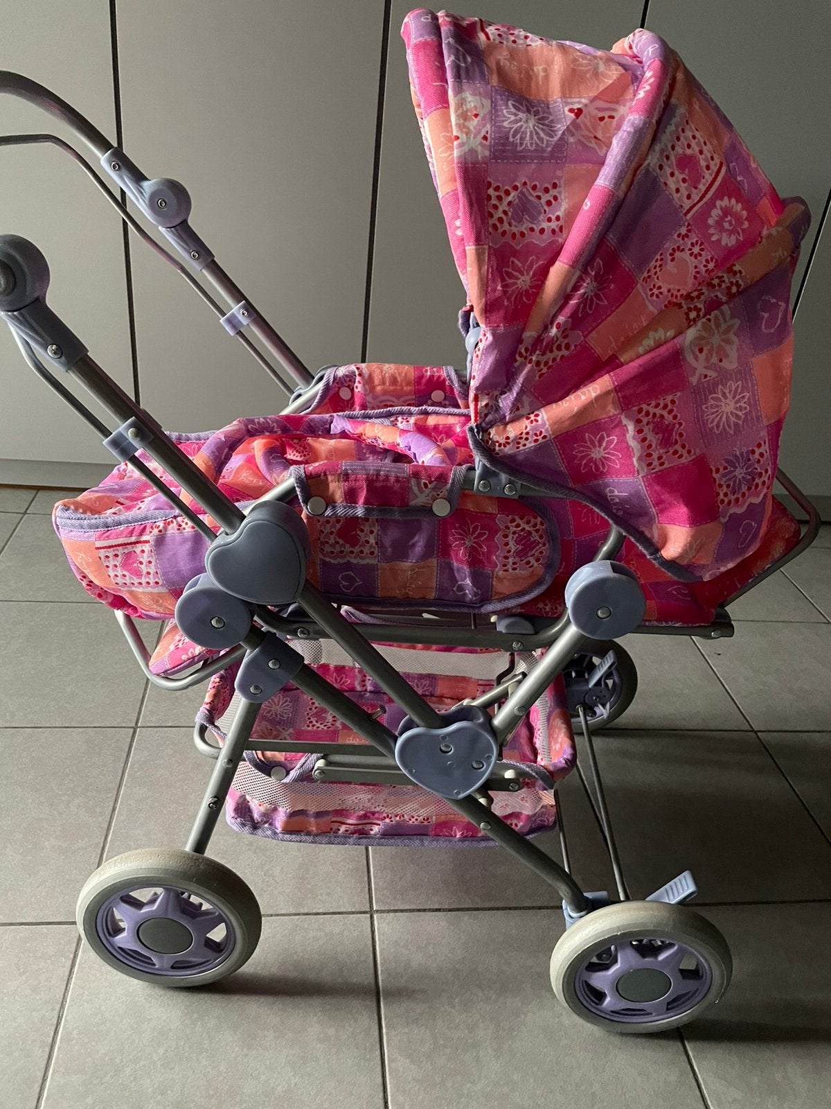 Prachtige combi poppenwagen met draagtas ., Ophalen, Zo goed als nieuw