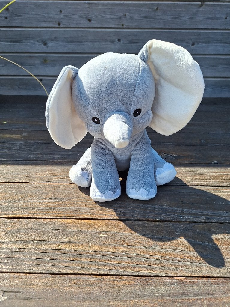 grote knuffel olifant, Ophalen, Zo goed als nieuw, Olifant, Middelgroot (20 tot 80 cm)