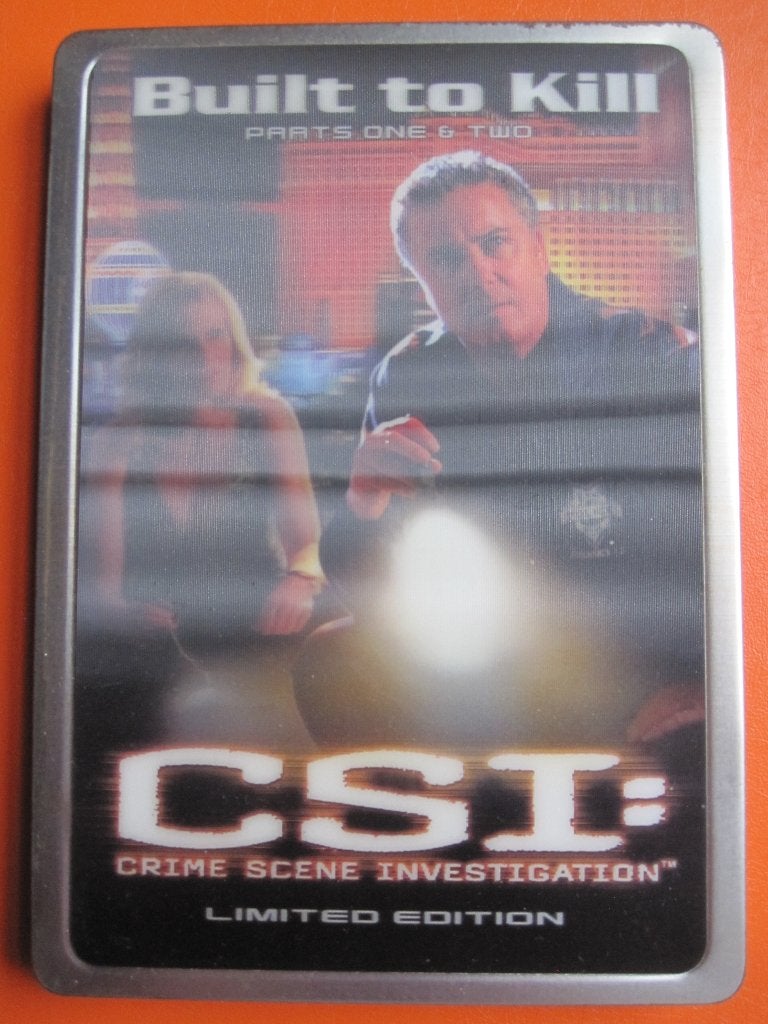 CSI : Crime Scene Investigation : Built to Kill 1 & 2 (boîte, CD & DVD, Comprend un boîtier, Enlèvement ou Envoi, Anglais, À partir de 16 ans