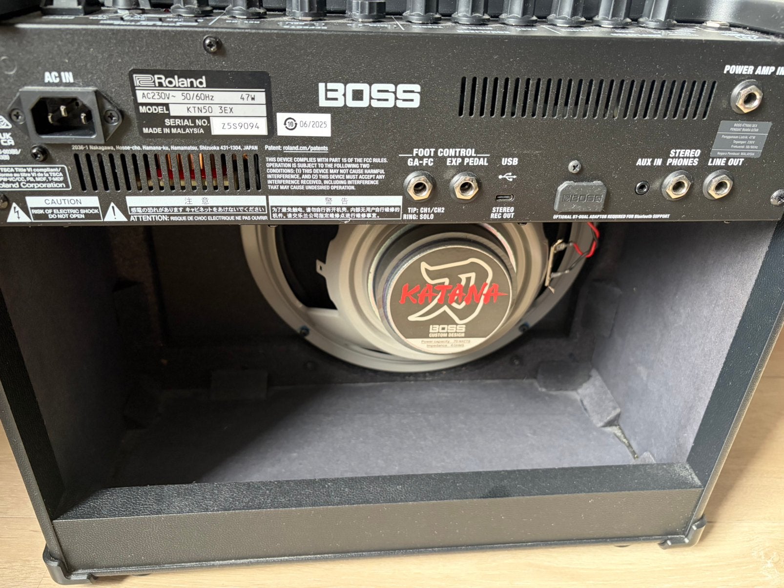 Ampli guitare boss katana 50 3gen, Muziek en Instrumenten, Ophalen of Verzenden, Zo goed als nieuw, Gitaar
