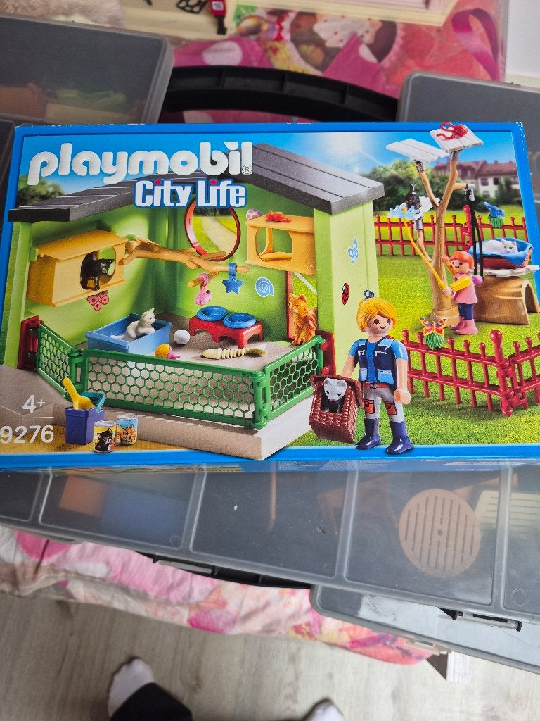 Playmobil City Life Kattenverblijf (9276), Neuf, City life, Kit complet, Enlèvement