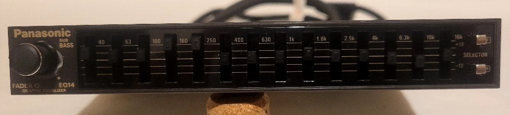 Égaliseur graphique pour voiture Panasonic CY-EQ14 (NOS), Enlèvement ou Envoi, Neuf