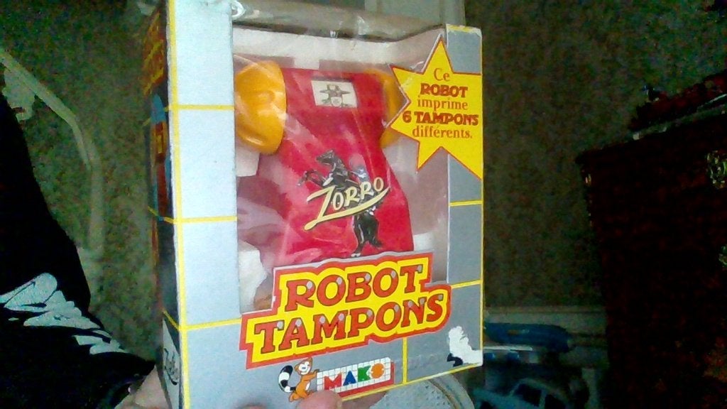 Robot tampons mako (zorro) est arrivé^^, Enlèvement