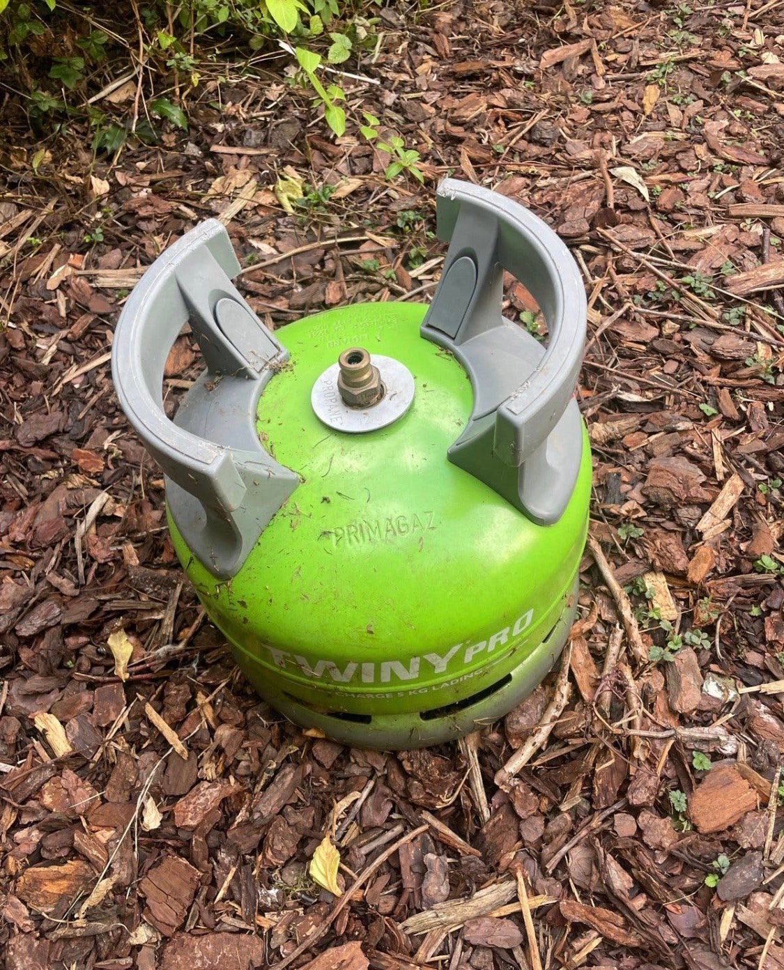 Gasfles Twiny, Ophalen, Zo goed als nieuw