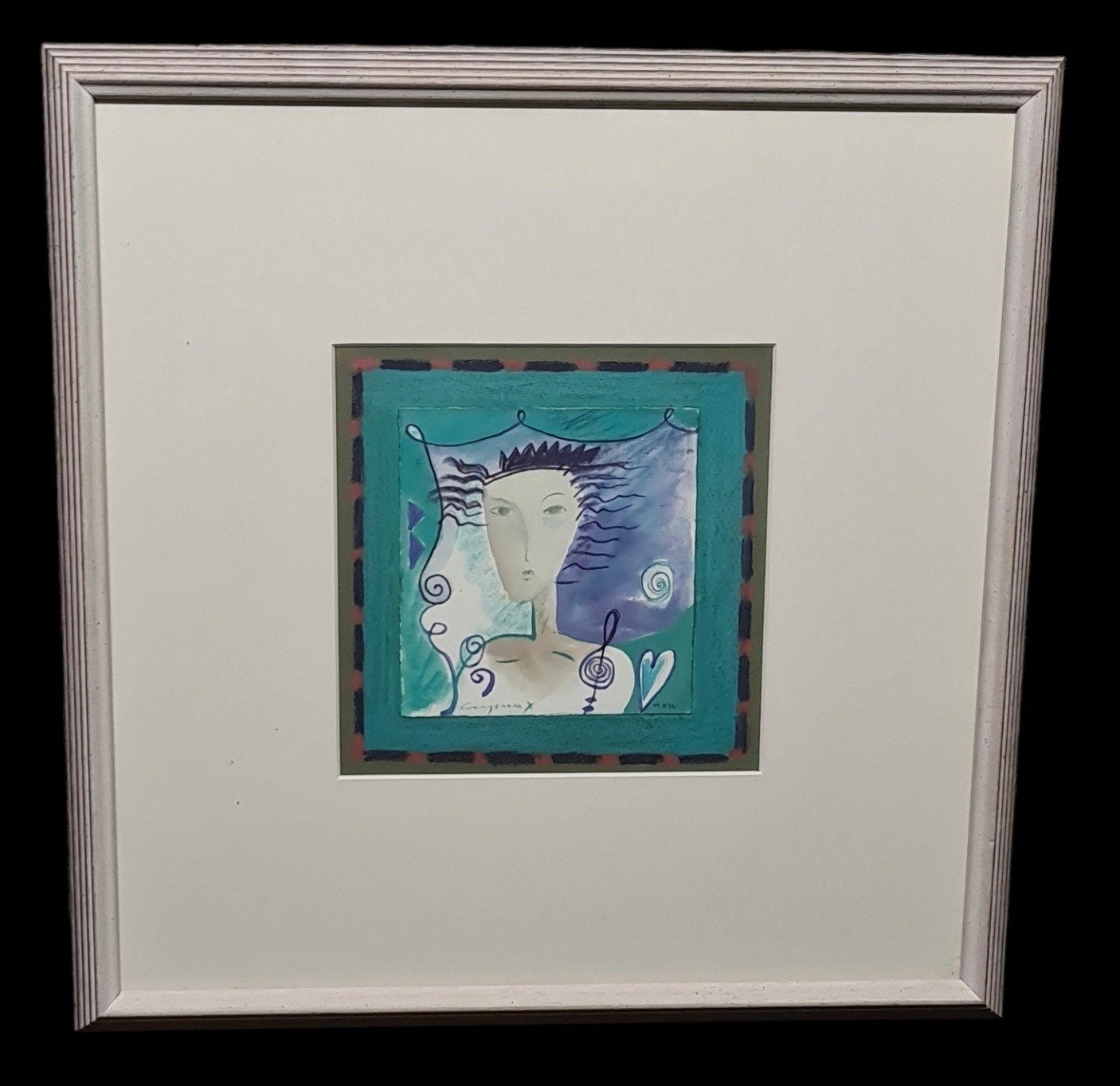 Caymax Katrien, Antiek en Kunst, Gesigneerd, Ophalen of Verzenden