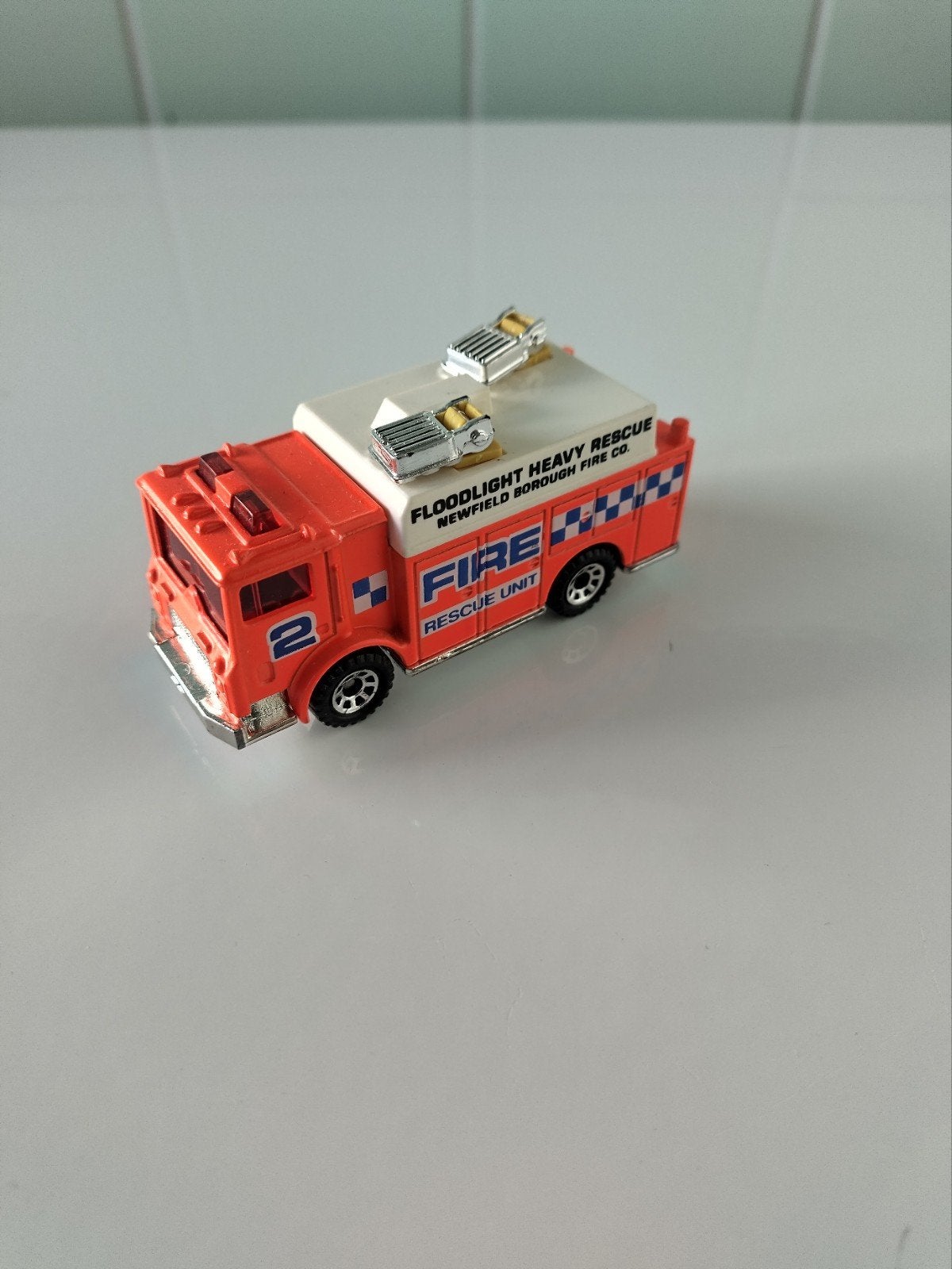 Vintage Matchbox Mack Power Truck AFHALING LEES BESCHRIJVING, Enlèvement, Utilisé, Voiture, Matchbox