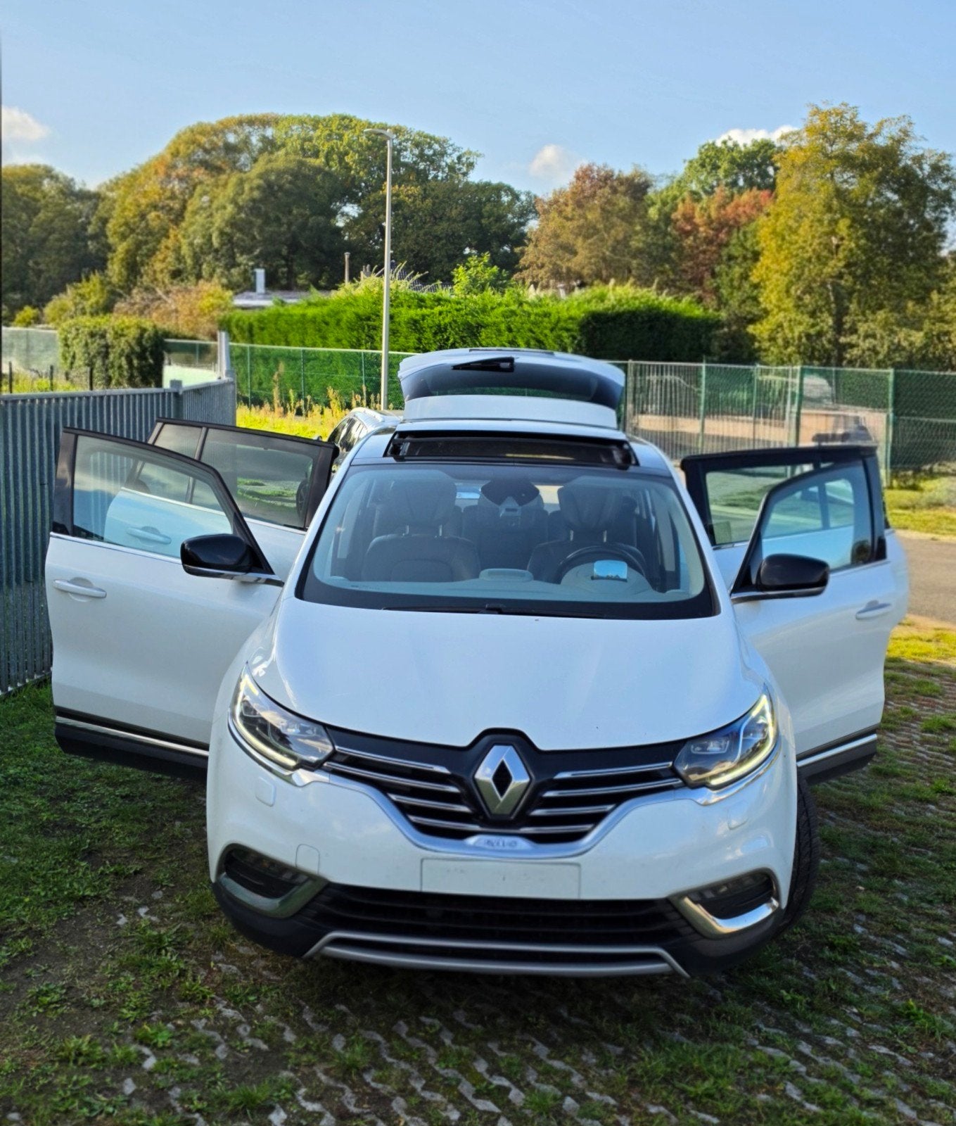 RENAULT ESPACE 2018 1.6 DCİ 160 bg INITIALE, Auto's, Dealer onderhouden, Euro 6, 4 cilinders, Alcantara