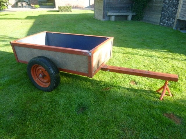 Aanhangwagen, Ophalen, Gebruikt