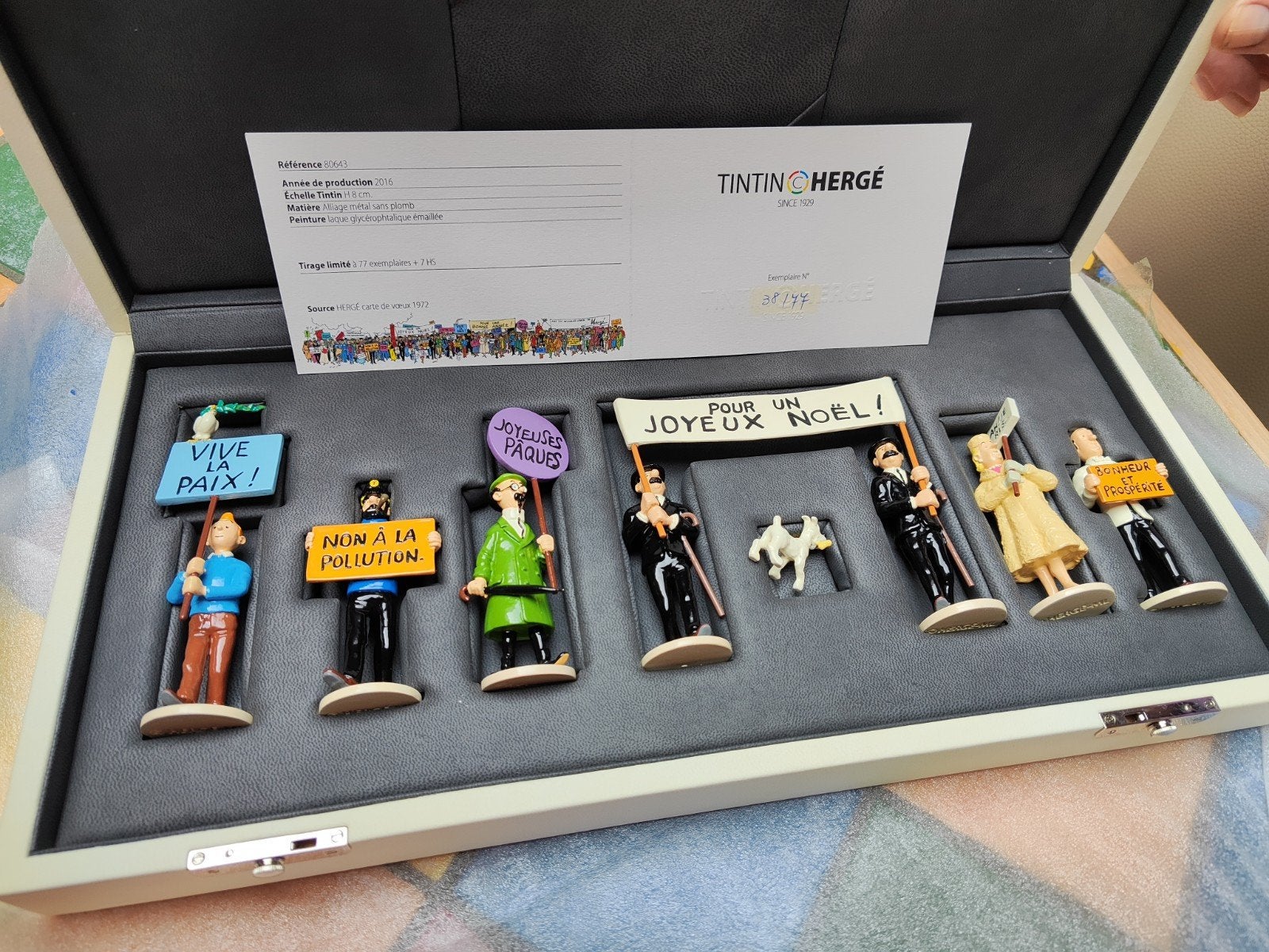 Prestigebox Pixi/Moulinsart Kuifje „Demonstrators, Verzamelen, Ophalen, Nieuw